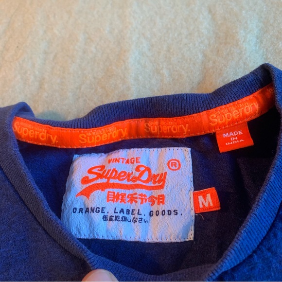 Superdry Japan embroidered tee, medium - Picture 4 of 6